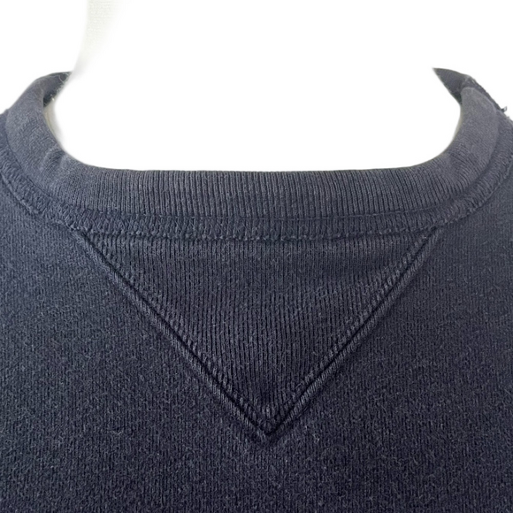 Vintage Abercrombie & Fitch Navy Crewneck Sweatshirt Size S - Picture 5 of 14